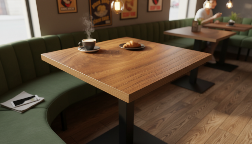 Столешница HPL на основе МДФ (квадратная)