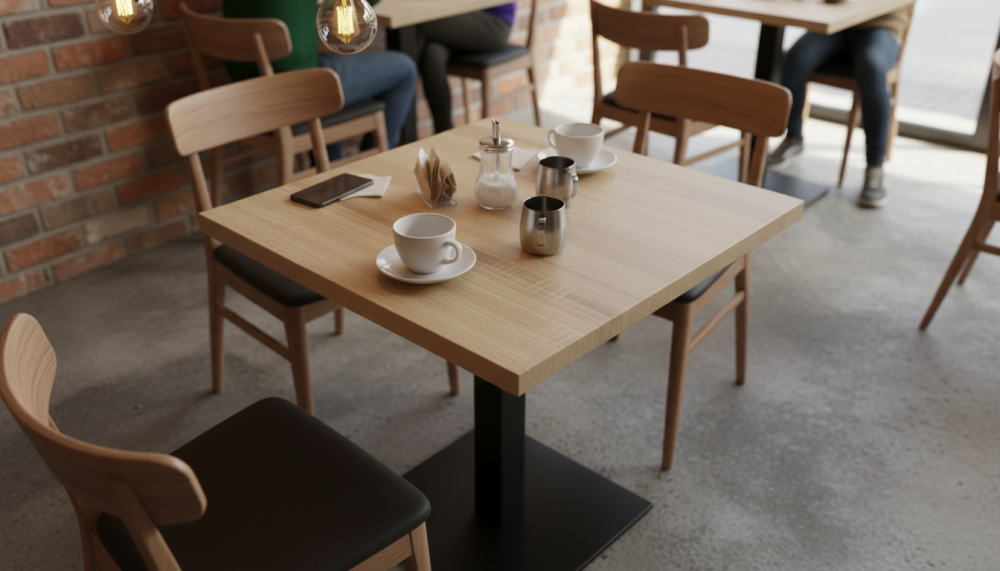 Столешница HPL на основе МДФ (квадратная)