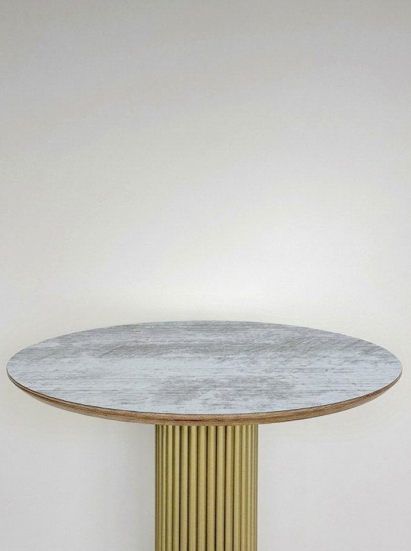 Столешница HPL на основе фанеры влагостойкая - толщина 19 мм (круглая)