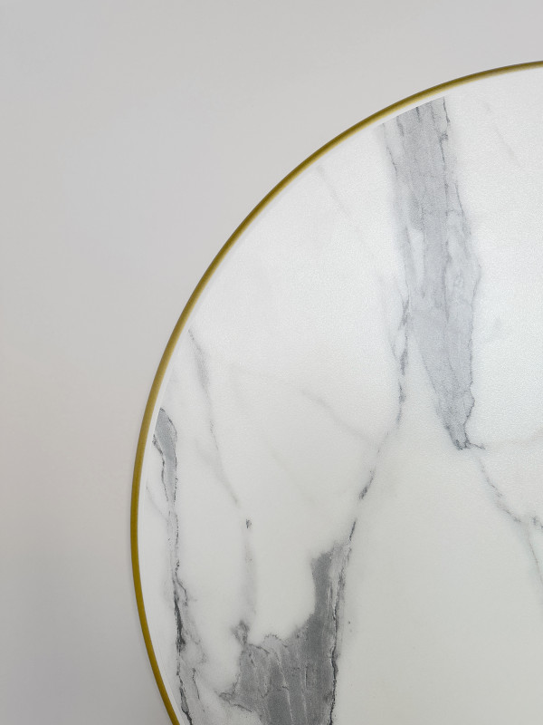 Столешница HPL на основе фанеры влагостойкая - толщина 19 мм (круглая)