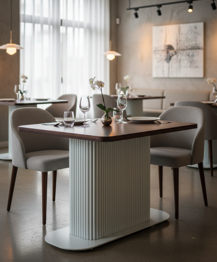 Подстолье EL QUATTRO 20 (80х50) с основанием